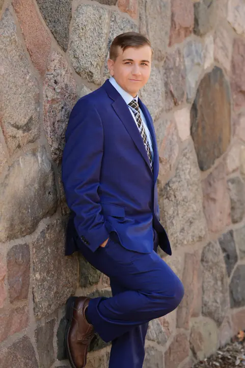 Seniors & Portraits — Senior — young man in suit