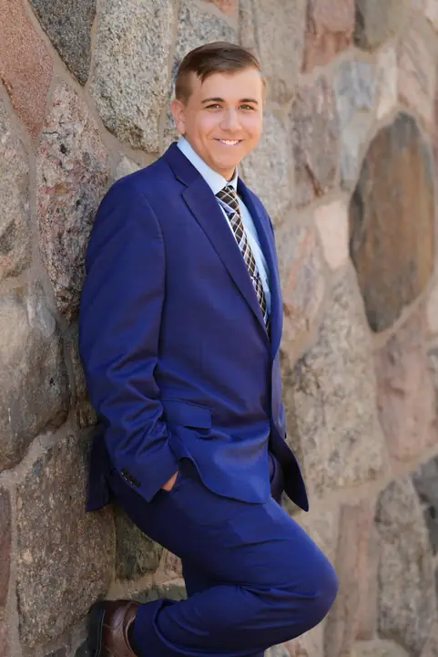 Seniors & Portraits — Senior — young man in suit